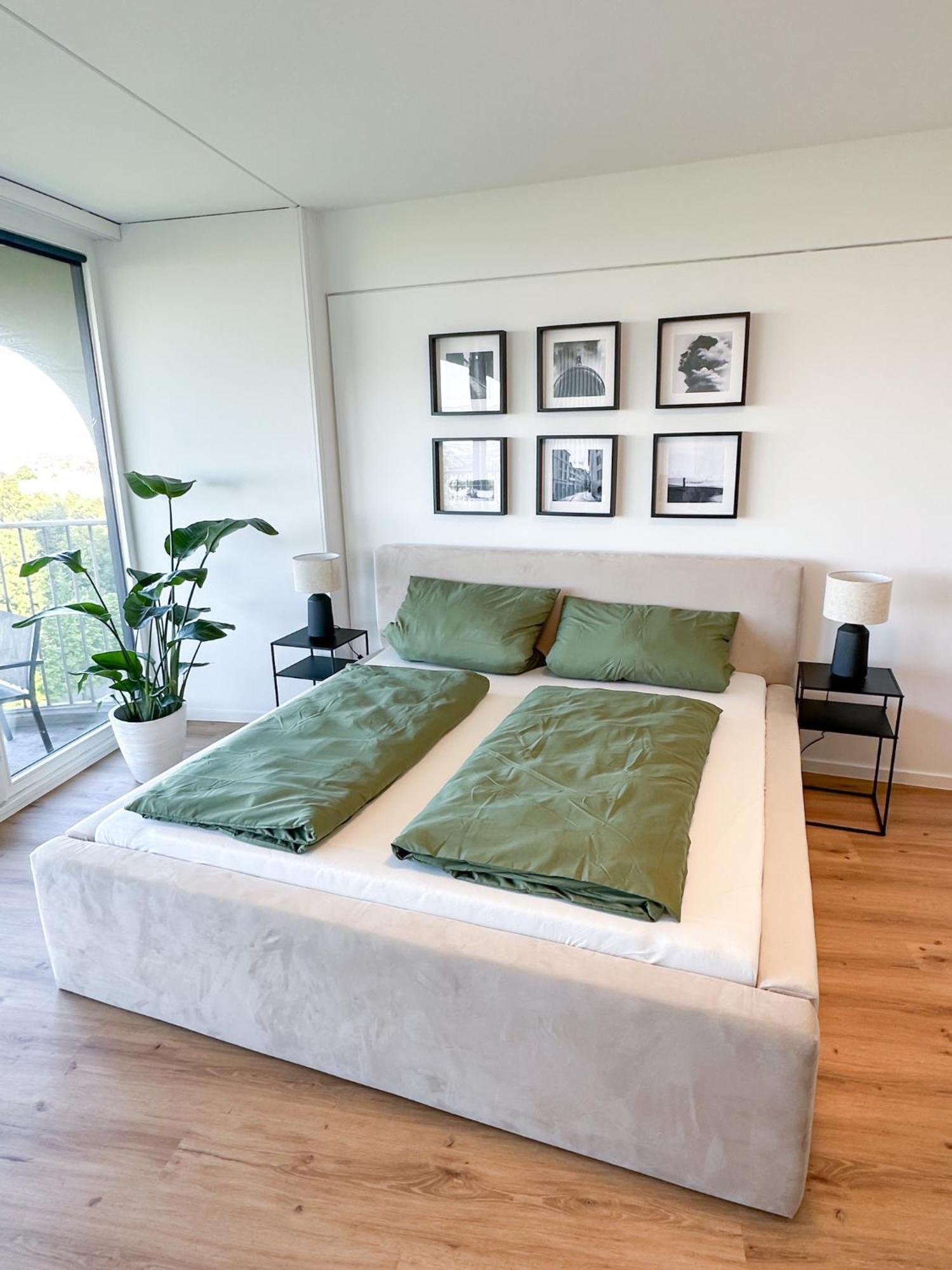 Helles Apartment Mit Tollem Blick Ueber Augsburg Exteriér fotografie